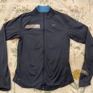 Nike Element Navy and Gray Jacket